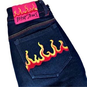 🔥 RARE Exclusive Betsey Johnson Jeans